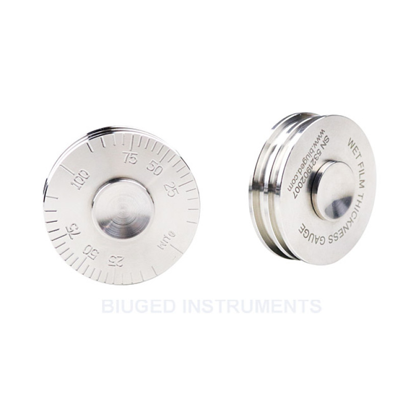 Dönen Tekerlekli Yaş Film Kalınlık Ölçer